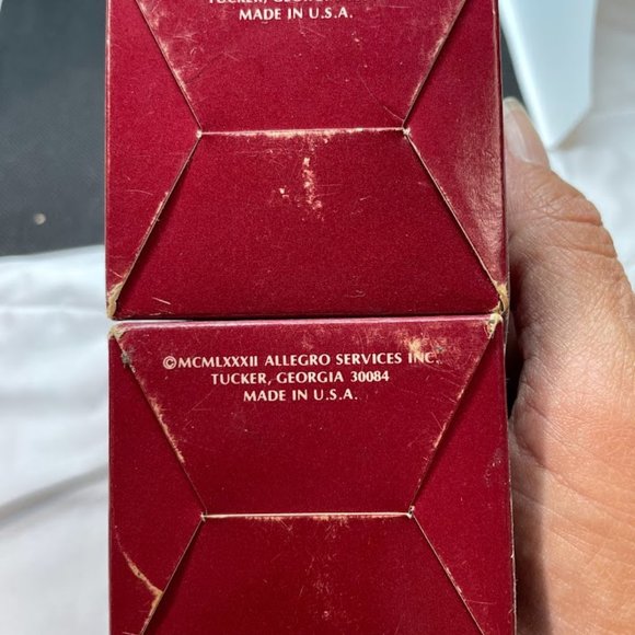 1982 Allegro Clear Plastic Floral Motif Napkin Holders Set of 8 Square Napkin - Picture 9 of 10